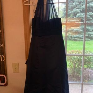 Davids Bridal - Blue Bridesmaid dress. Wore once.